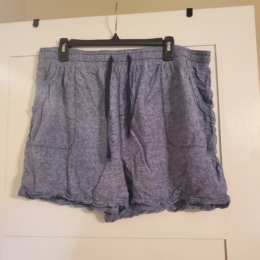 Time and Tru chambray shorts